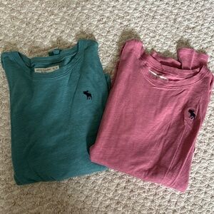 🍂 Abercrombie kids -girls long sleeve tops **FALL COLOURS**